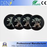 Car Steering Tire Wheel Center Hub Cap Car Sticker for Peugeot