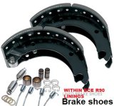Truck Trailer Brake Shoe with ECE R90 Linings