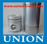 EH700T Auto Parts, Engine Cylinder Liner Kit Pistons for Hino