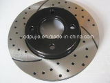 Cross Drilled and Slotted Brake Disc