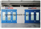 Paint Booth with Infrared Lamp Heating System