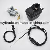 Carburetor Air Filter & Throttle Choke Cable Carb for Y Zinger Pw 50 Pw50