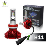 X3 Waterproof IP67 3 Colors Temperature 3000K 6500K 8000K 6000lm H11 Auto Replacement LED Headlight