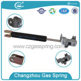 Adjustable Train Gas Spring with Releasing Mechanism