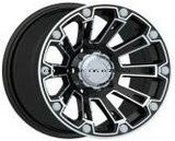 Auto Black 16 Inch Car Alloy Wheels 66.1 - 10.5 CB for 4 X 4 SUV