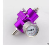 Adjustable Fuel Pressure Regulator 0-140 Psi Gauge