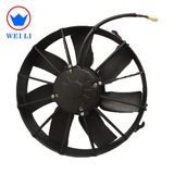 Universal Auto Electronic 12V/24V DC Cooling Fan with Motor Condenser Fan