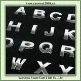 Custom Chrome Car Letter Number Badge (S1M068)