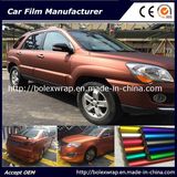 Fashion Coffee Color Matte Chrome Ice Film Car Wrap Adhesive Vinyl 1.52m Width