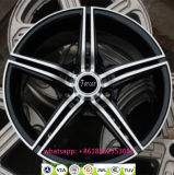 Black Machine Face Wheel Rims 5*114.3 Aluminum Alloy Wheels