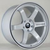 Hot Selling Auto Alloy Wheels for Car Te 37 14'' 15'' 16'' 17'' 18'' Inch