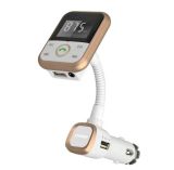 Bluetooth Handsfree Car Kit with FM Transmitter & 2.1A Charger