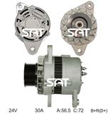 Komatsu Alternator 0-33000-6580 600-821-6190 12252