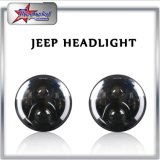 Waterproof IP68 High Power 7 Inch 50W Headlight for Jeep Wrangler Headlight High and Low Beam LED Round Headlight