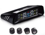 Wireless TPMS Solar Charge Tire Pressure Monitor USB Charge TPMS Internal and External TPMS