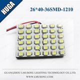 26*40mm 36SMD 1210 LED Roof Lamp for Auto