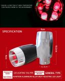 LED Light Exhaust Muffler Tip for Car Modification