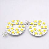 G4 15SMD 5050 12VDC Pure White LED Auto Car Light