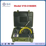 Portable CCTV Pipe Inspection Camera System with DVR Device and Keyboard