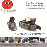 24V 4.5kw 3 Module 12 T Heavy Truck Starter Motor