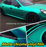 Matte Chrome Ice Film, Tiffany Blue Matte Chrome Vinyl Film for Vehicle Wrapping