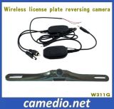 High Resolution Waterproof Wireless License Plate Rearview Camera