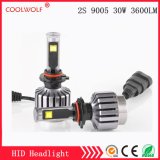 Factory Direct Sale 2s 9005 30W 2800lm LED Car LED Headlight Bulbs Headlamp with Competitive Price