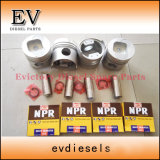 4bb1 4bb1t 6bb1 6bb1t 4bd1 4bd1t Piston Ring Cylinder Liner Kit for Isuzu Engine Parts