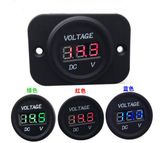 Waterproof 12V-24V Car Motorcycle LED DC Digital Display Voltmeter Meter