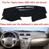 Dashmat Dash Cover Dashboard Mat Car Interior Pad Fit for Toyota Camry 2007-2011