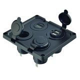 4 in 1 Car Panel Socket for Car Power Supply