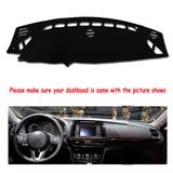 Fly5d Dashmat Dashboard Mat Sun Cover Pad Car Interior for Mazda 6 M6 2014-2016