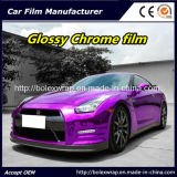 Purple Glossy Chrome Film Car Vinyl Wrap Vinyl Film for Car Wrapping Car Wrap Vinyl