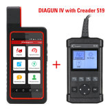 Launch X431 Diagun IV X431 IV Support WiFi Bluetooth Diagnostic Tool with Creader 519 Cr519 OBD2 Code Reader Read Vehicle Information