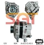 for Mitsubishi Alternator A5tg0991 Ca2012IR