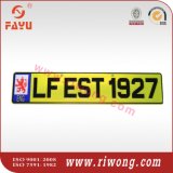 Auto License Plate, Aluminum, Reflective Sheeting