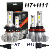 New Cheapest Free Sample 8000lm Fanless 12V Headlight Bulb H1 H4 H7 9005 9006 Wholesale Super Bright Waterproof Auto LED Car Light