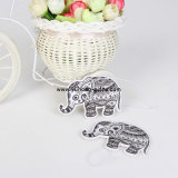 Elephant Shape 2mm Thickness Double Printing Car Scent Air Freshener (YH-AF139)