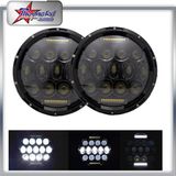 78W High Power LED Headlight with DRL for Jeep, Waterproof 7