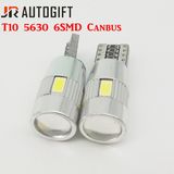 T10 5630 6SMD Canbus Lens Good Quality Car LED Light