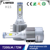 High Brightness H7 C6 Car H4 LED Headlight Bulbs with 38W 4800lm LED Car Headlight Kit H7 LED Car Headlight
