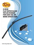 Quality Frameless Wiper Blade for Audi A8l, Exact Fit Type, Teflon Coating