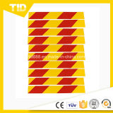 Yellow and Red Reflective Traffic Sign for Truck