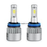 COB LED Car Light S2 H11 72W LED Headlight 8000lm LED Head Lamp with 6500k LED Bulb