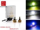 Auto LED Headlight Bulb Motorcycle and Car LED Headlight H1/H3/H7