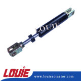 Lockable Gas Spring with Clevis End Fitting for Bus Seat