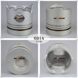 Japanese Diesel Engine Auto Parts 6D14 Piston for Mitsubishi with OEM Me032619