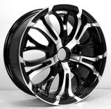 Black 17 Inch Rims Deep Dish Lip Alloy Wheel