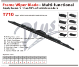 T710 Multifunctional Wiper Blade Windshield Wiper Car Auto Part
