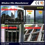Black Silver Reflective One Way Mirror Solar Control Building Window Film for Building